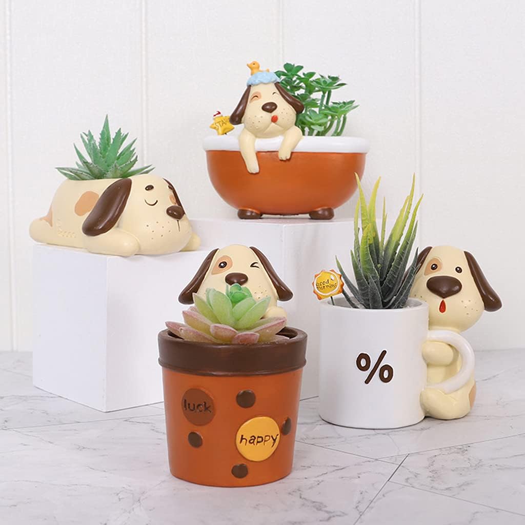 🥰Adorable Animal Shaped Succulent Planter🐶