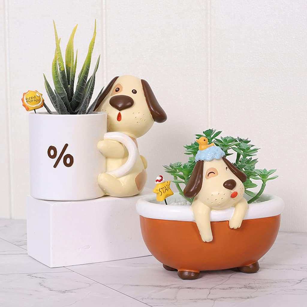 🥰Adorable Animal Shaped Succulent Planter🐶