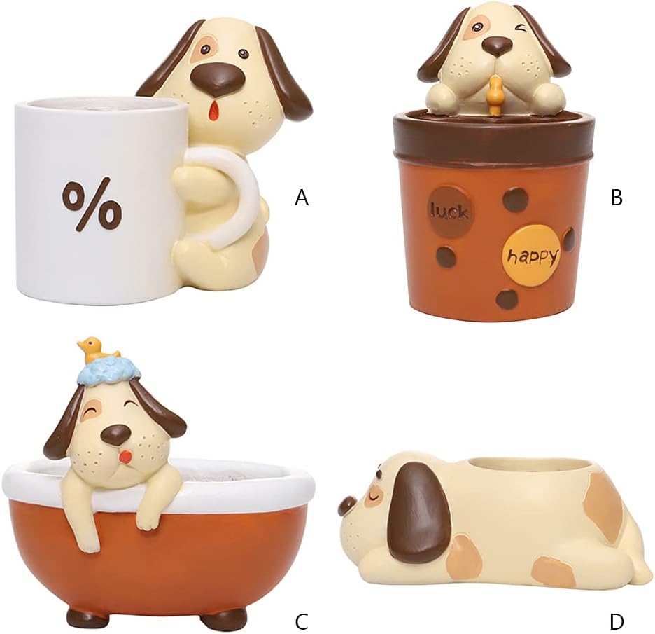 🥰Adorable Animal Shaped Succulent Planter🐶
