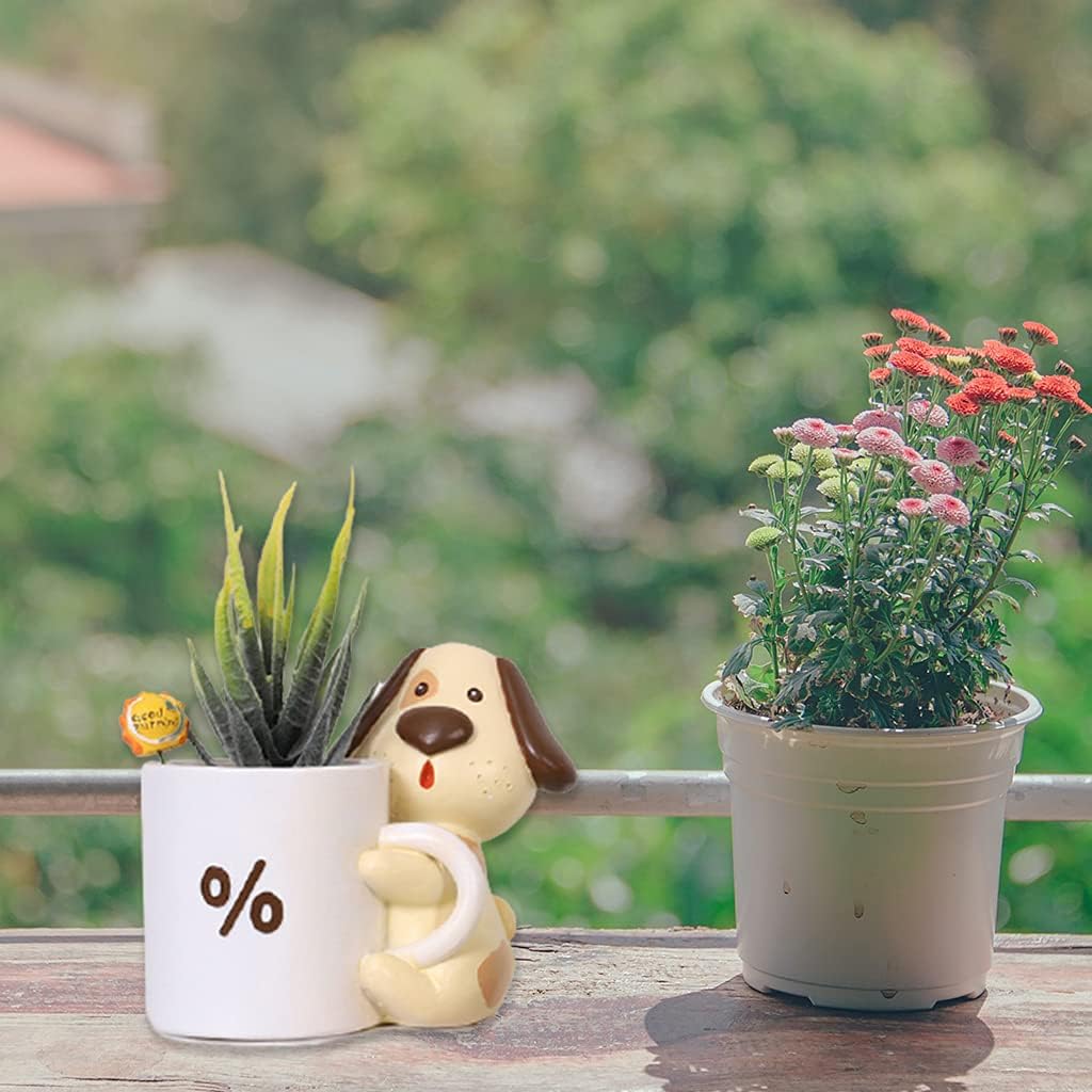 🥰Adorable Animal Shaped Succulent Planter🐶
