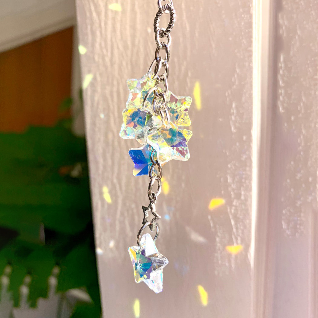 💝Perfect Gift for Best Friends🥰Crystal Stars Suncatcher✨