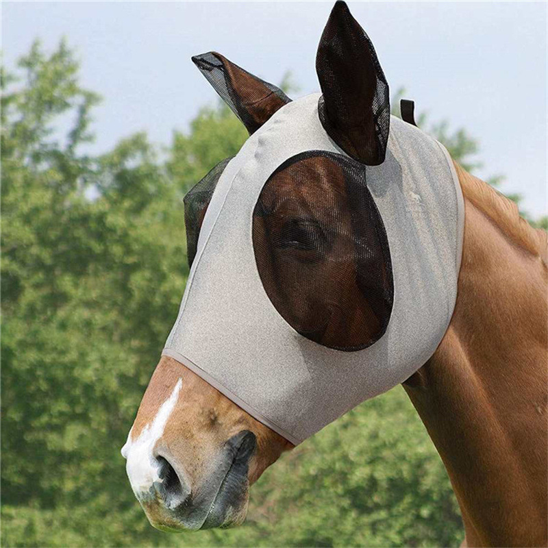 🔥Last Day 50% OFF - 🐎🛡️Mosquito Mesh Sun Visor Fly Masks