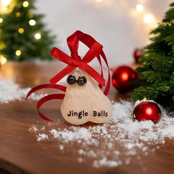 🎅2024 Christmas Gift - 🎁Novelty Jingle Balls Bauble(3D)