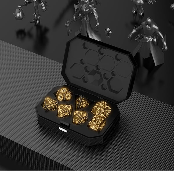 🔥CHRISTMAS HOT SALE 70% OFF-MOTION ACTIVATED LED BREATHINE DICE