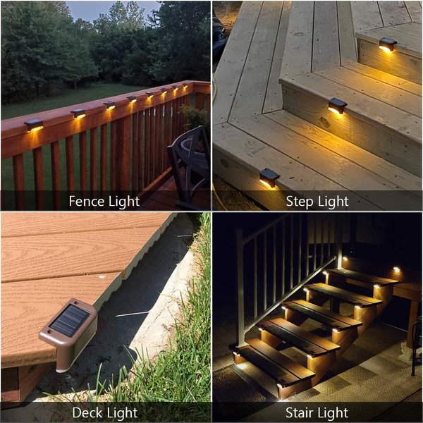 🔥Last Day Promotion 50% OFF🔥 - LED Solar Lamp Path Staircase Outdoor Waterproof Wall Light