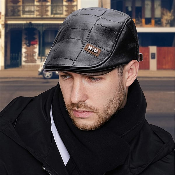 (🎄Hot Sale-70%OFF)- New Trendy Leather Beret