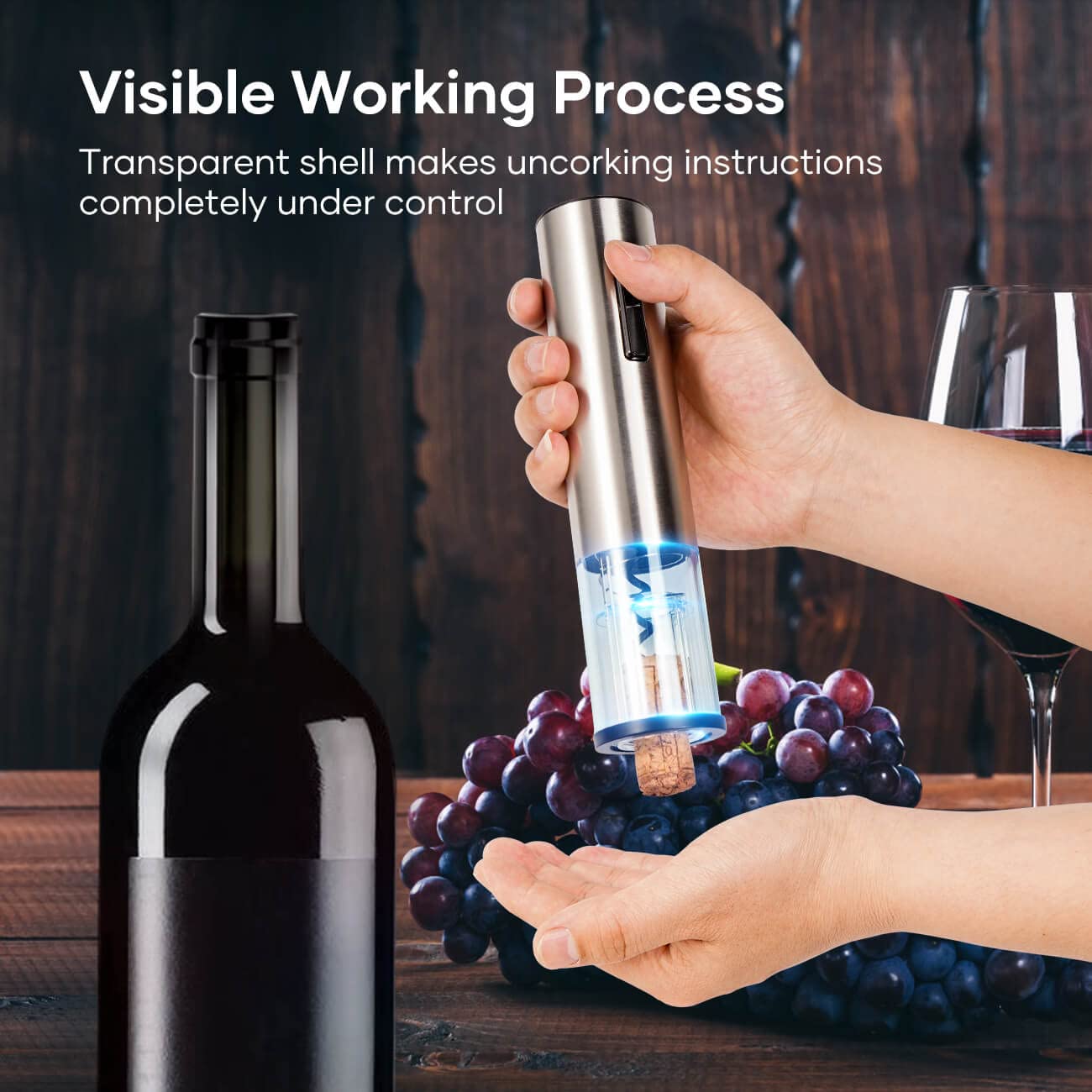 🎁💝2023 CHRISTMAS GIFT--🍷Electric Wine Openers Set