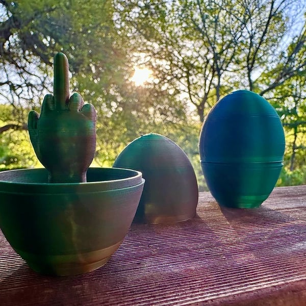 Hilarious Middle Finger Egg - Easter Bunny Gift
