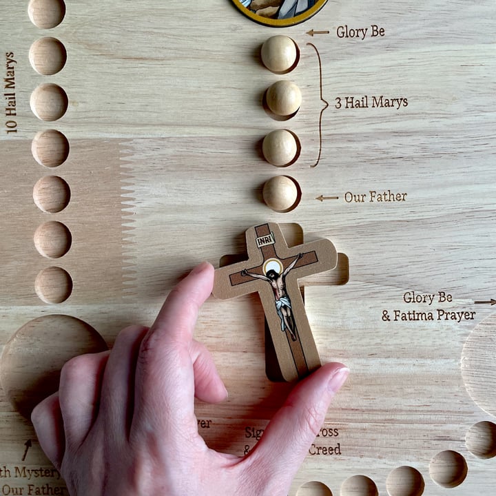 ⏰Last Day Promotion 49% OFF⏰Wooden Rosary Board(BUY 2 FREE SHIPPING)