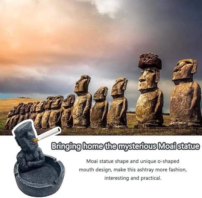 LAST DAY 50% OFF🔥Funny Easter Island Ashtray🚬