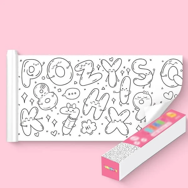 🎄Children's Drawing Roll