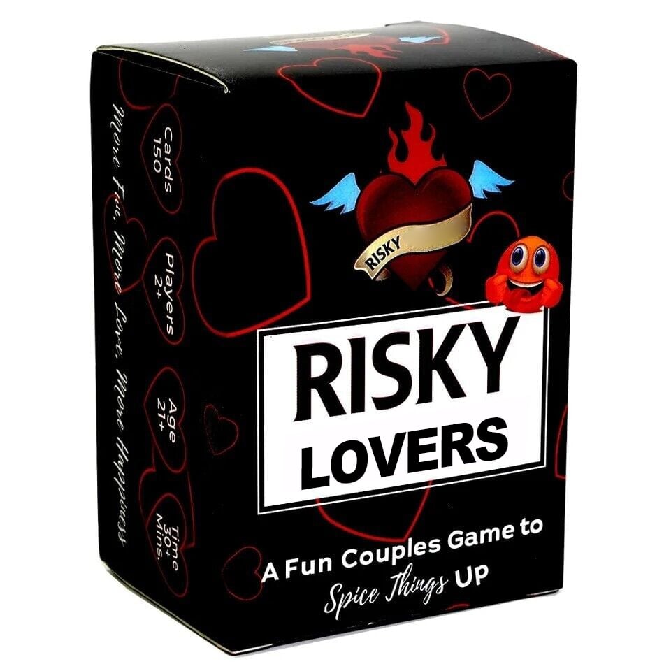 🔥BUY 2 SAVE $10🎴RISKY LOVERS - 150 Spicy Dares & Questions for Your Date Night🎴