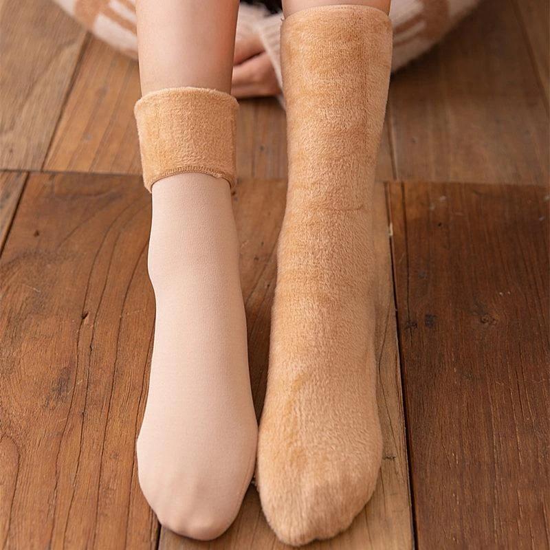 (💝Christmas Pre-Sale 50% OFF!!)-Warm Thick Cashmere Snow Socks