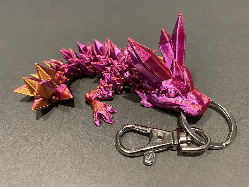 🔥Last Day Promotion 50% OFF🔥 - Crystal Tadling Dragon Keychains