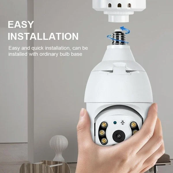 🔥Last Day Promotion🔥-Wireless Wifi Light Bulb Camera Security Camera