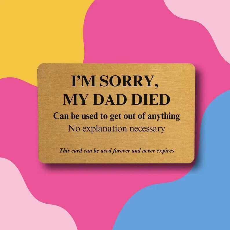 Cancer pass - Tongue In Cheek Humour Identity Card
