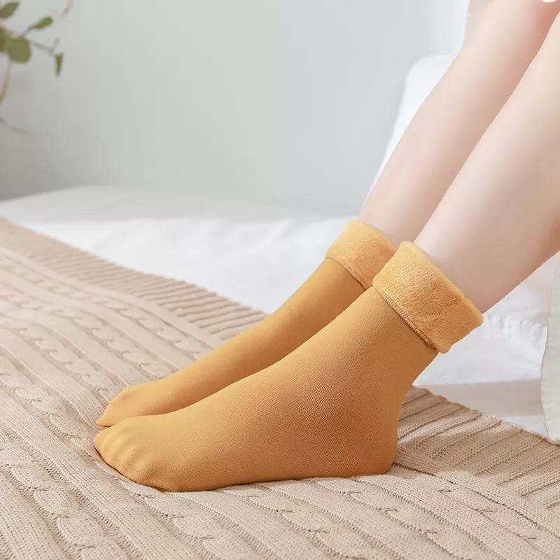 (💝Christmas Pre-Sale 50% OFF!!)-Warm Thick Cashmere Snow Socks