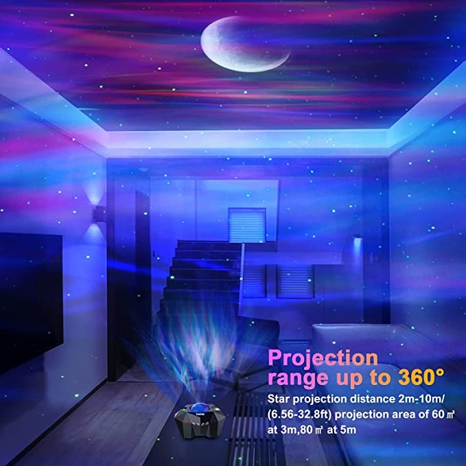 RGB star projection lamp