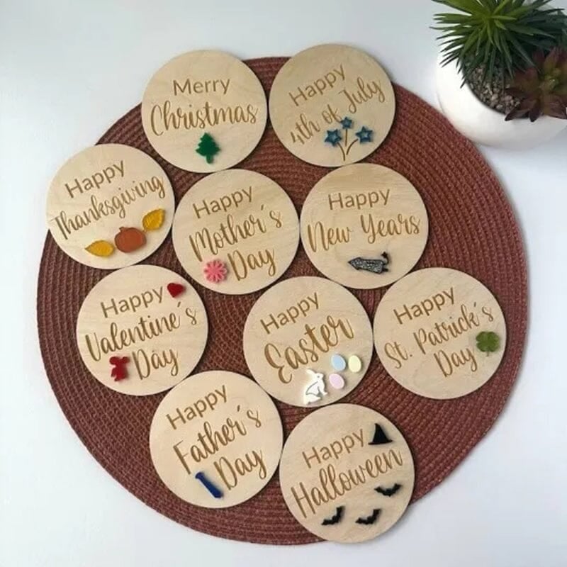 💓Mother's Day 50% OFF👼Baby Milestone Sign Set(10PCS)