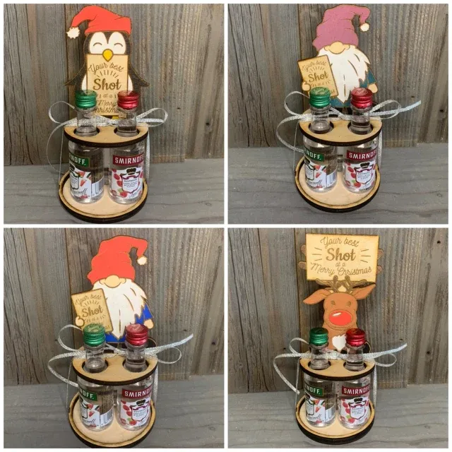 🎄Early Christmas Sale🔥CHRISTMAS MINI WINE BOTTLE HOLDER