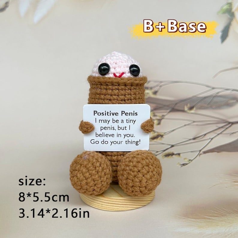 Funny Crochet Penis