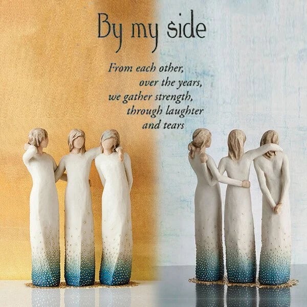  💞 My Sister, My Friend,-Sculpted Hand-Painted Figure