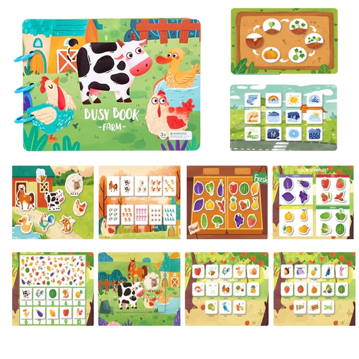 Sensory Busy Book