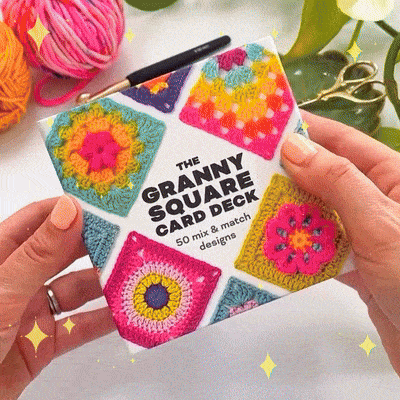 The Granny Square Card Deck(50 Mix & Match Designs)
