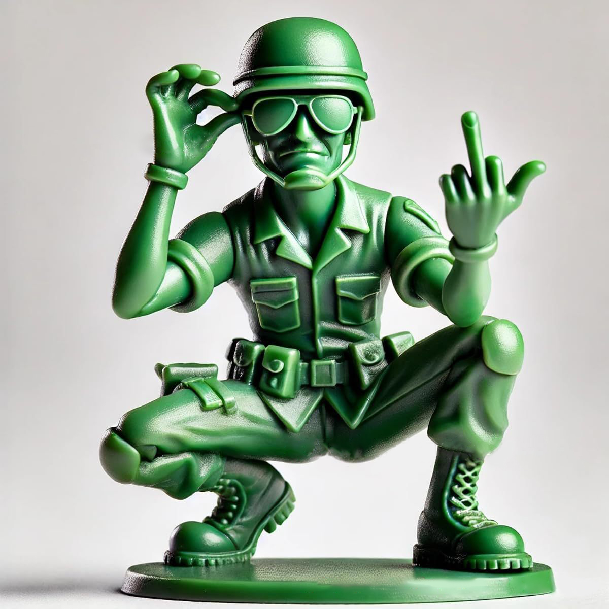 Funny Green Army Men