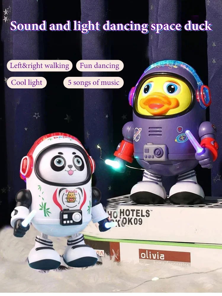 Electric swing dancing toy