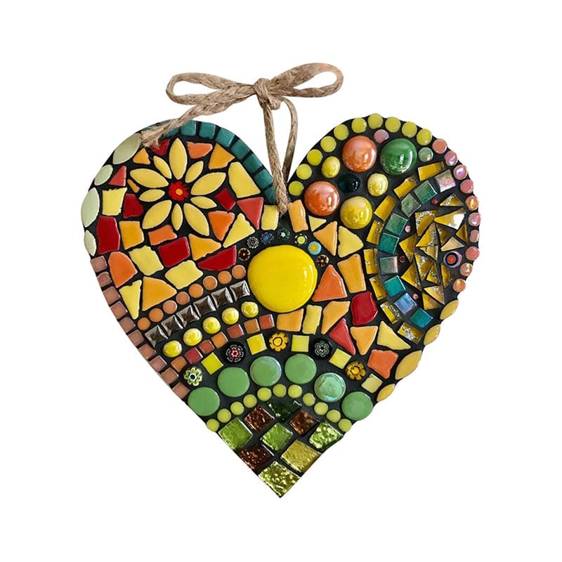 🔥Clearance Sale 49% OFF 💗 Large Garden Mosaic Heart Decoration