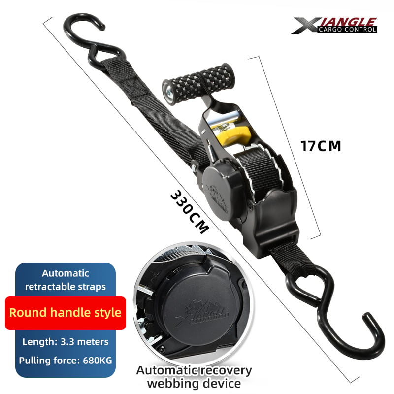 🎉🎉2025New Year Limited Time Sale-49% Discount🎁Retractable Ratchet Straps(🎁Perfect Gift)