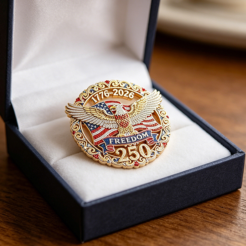 🏆Flash Sale 60% OFF - US 250th Anniversary Enamel Brooch Pin
