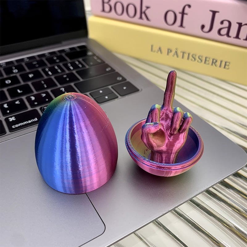 Hilarious Middle Finger Egg - Easter Bunny Gift