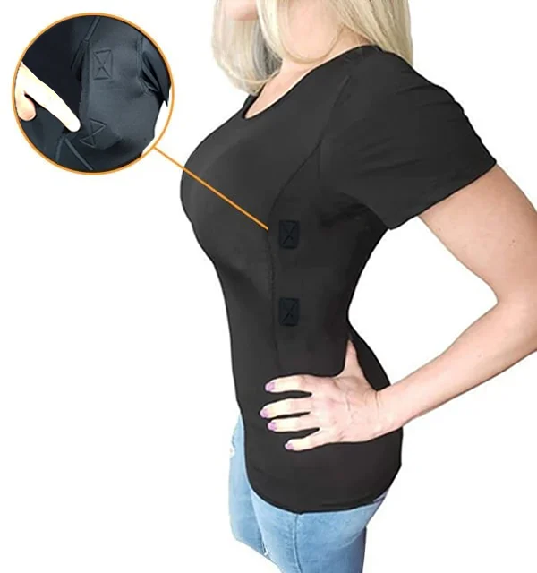🔥 Last day 50% OFF-MEN/WOMEN'S CONCEALED LEATHER HOLSTER T-SHIRT (BUY 2 FREE SHIPPING)
