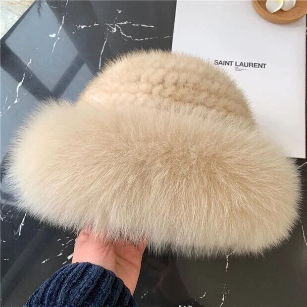 🎅BRAIDED WARM THICK BASIN HAT✨