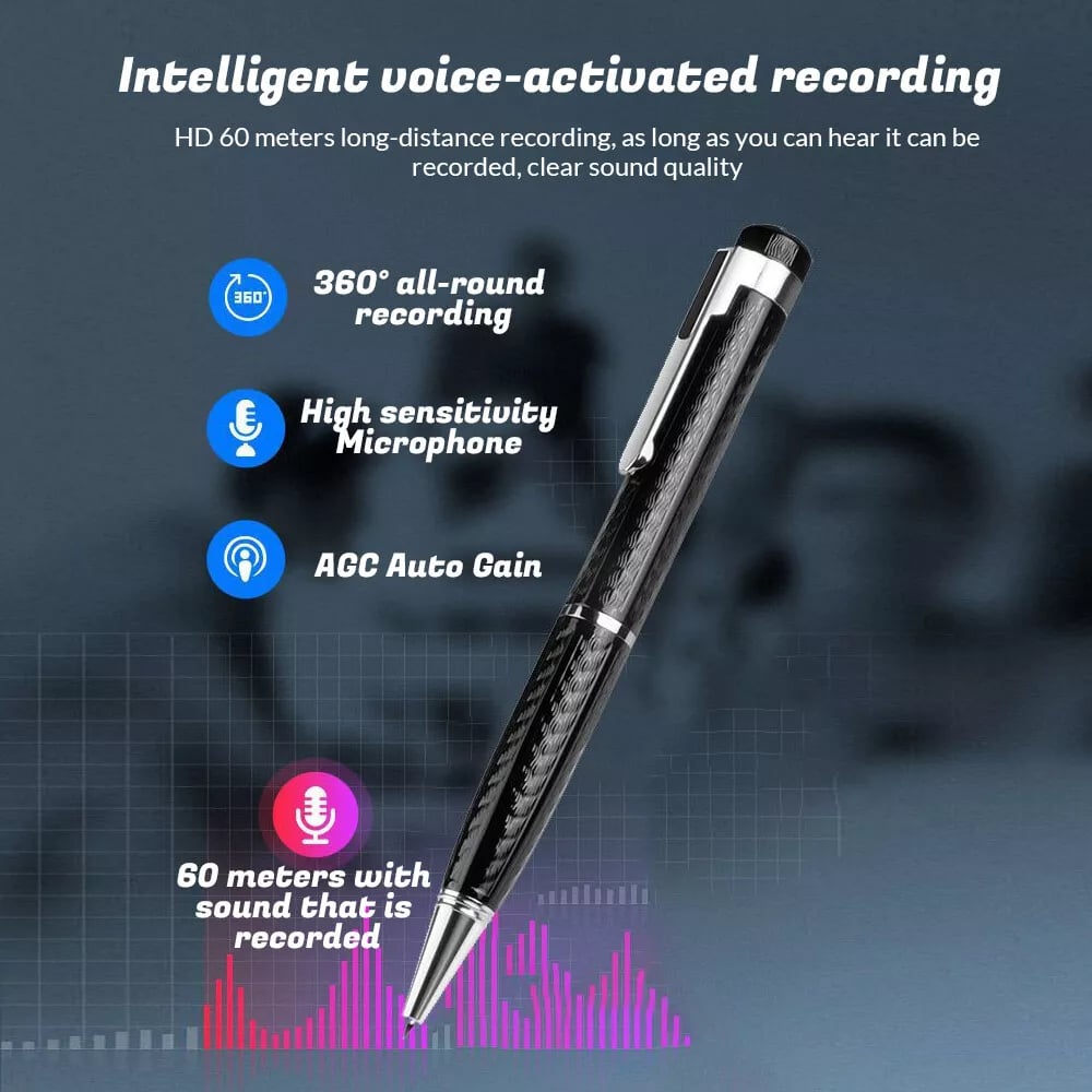 Last Day 49%OFF - Mini Audio Voice Recorder Hidden Pen