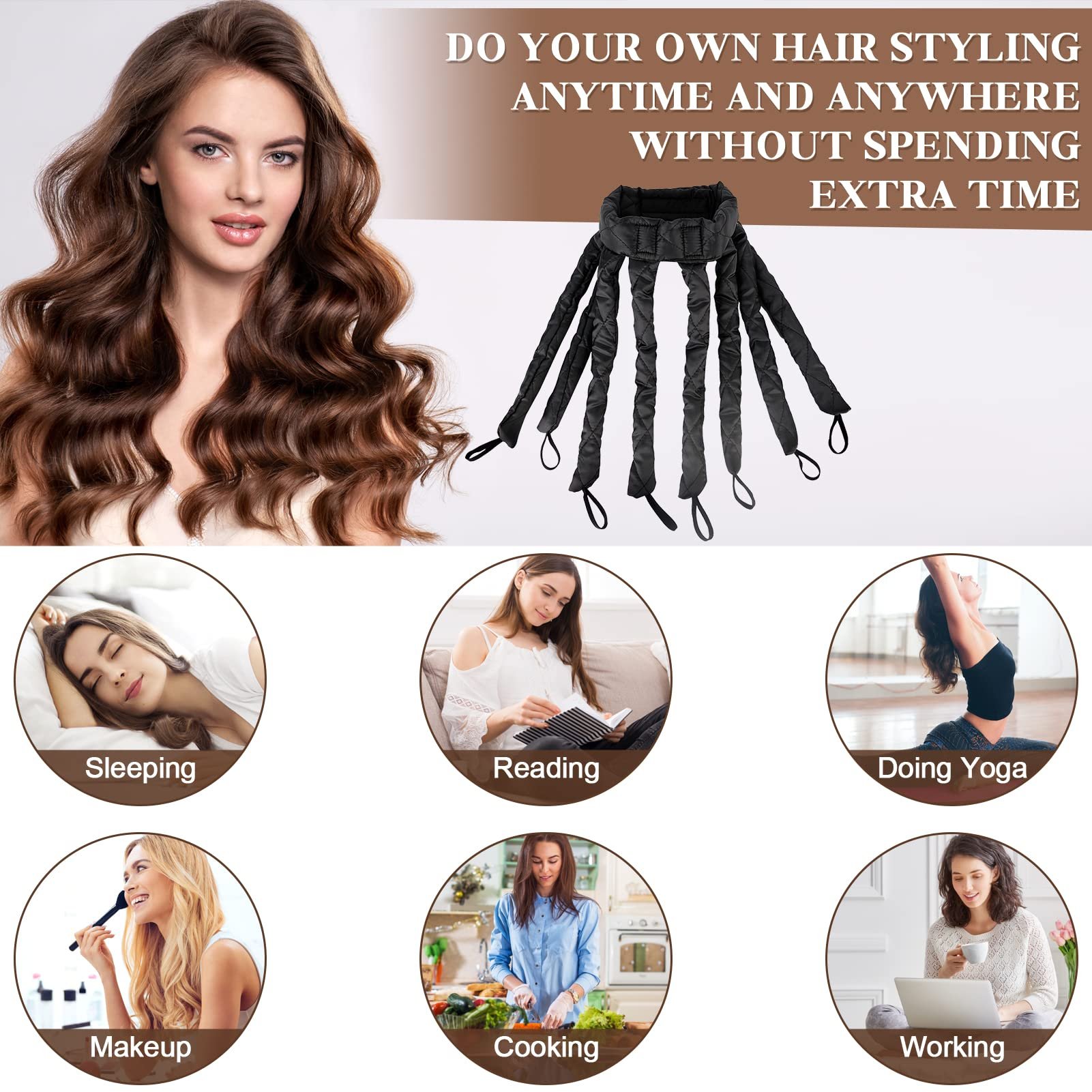 🔥Last Day Promotion 50% OFF🔥 -  Heatless Octopus Curler