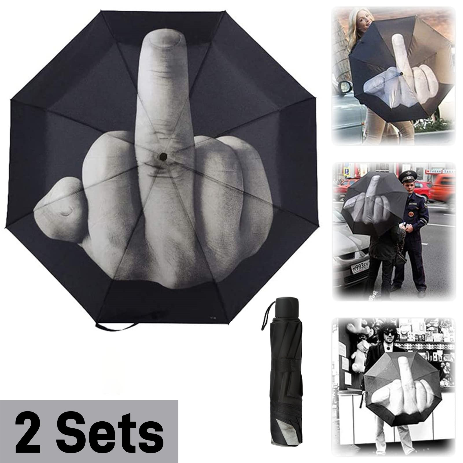 🤣Funny Middle Finger Umbrella