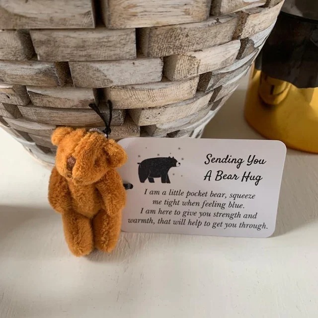 A LITTLE POCKET BEAR HUG