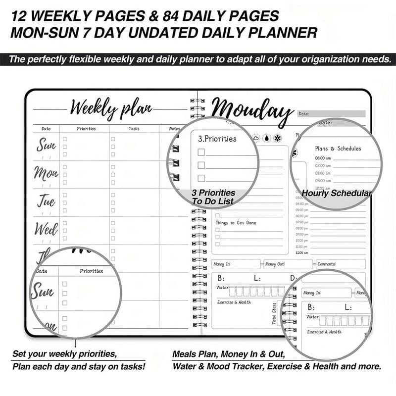 🔥 Last Day Promotion 50% OFF🔥 - Weekly Planner