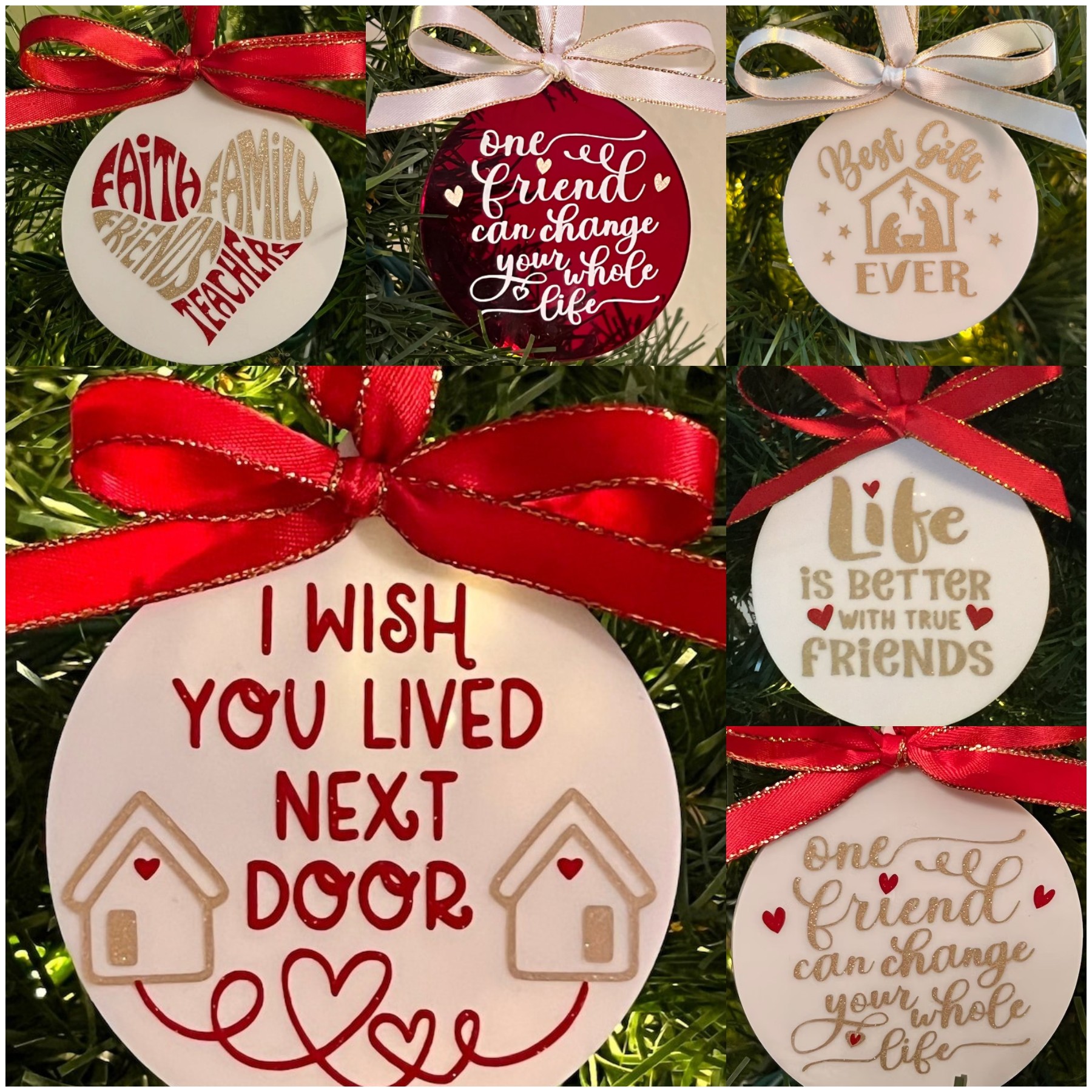 🔥Christmas Pre - Sale 80% OFF!!🔥 - 💕 Meaningful Ornament Gift For Friends