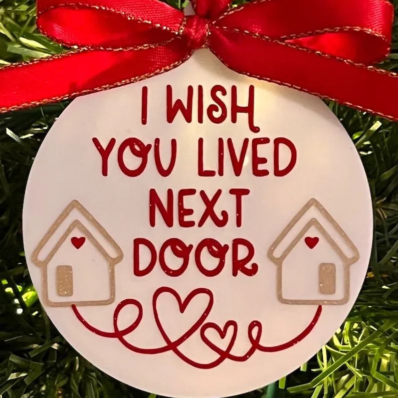 🔥Christmas Pre - Sale 80% OFF!!🔥 - 💕 Meaningful Ornament Gift For Friends