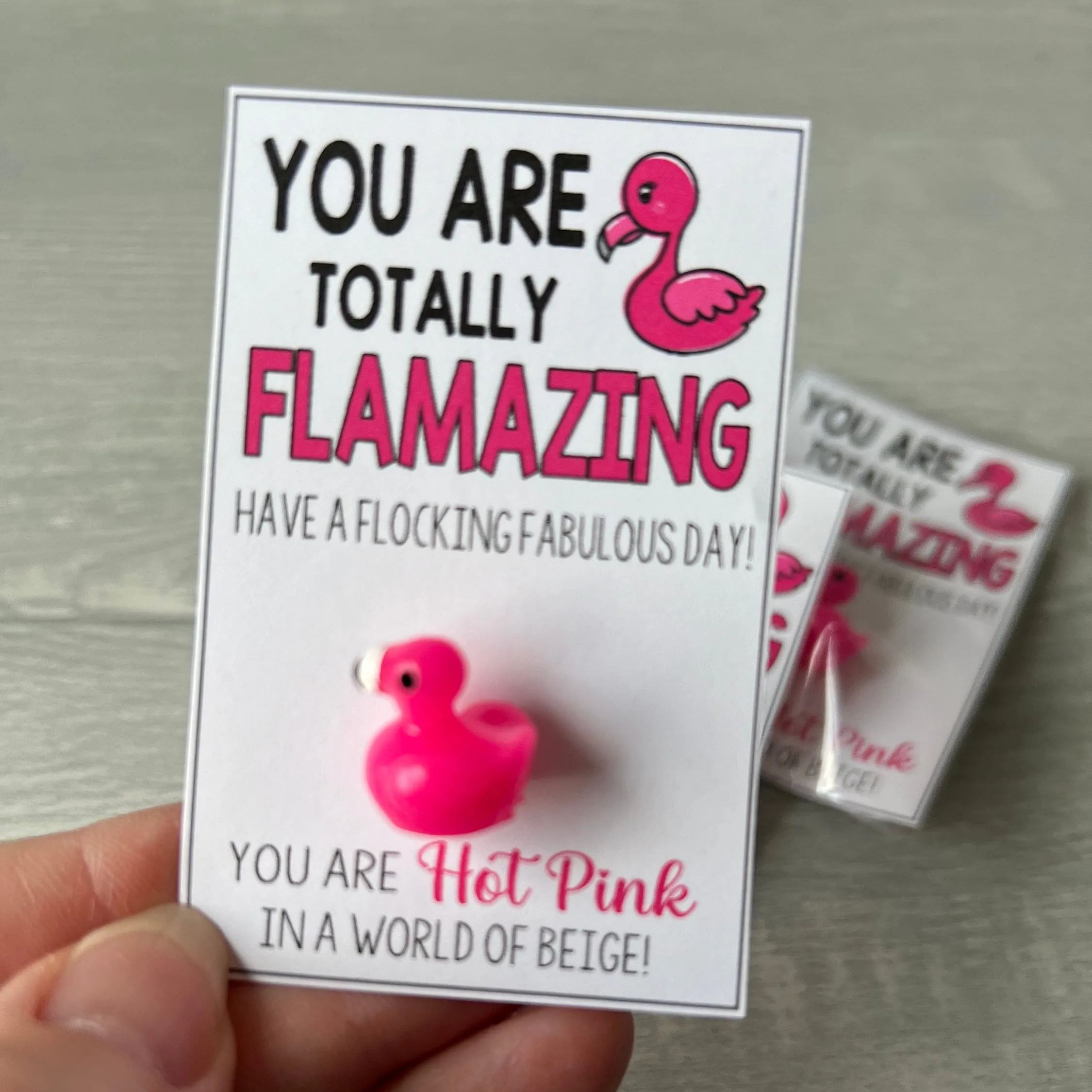 Mini Flamingo Gift Bag