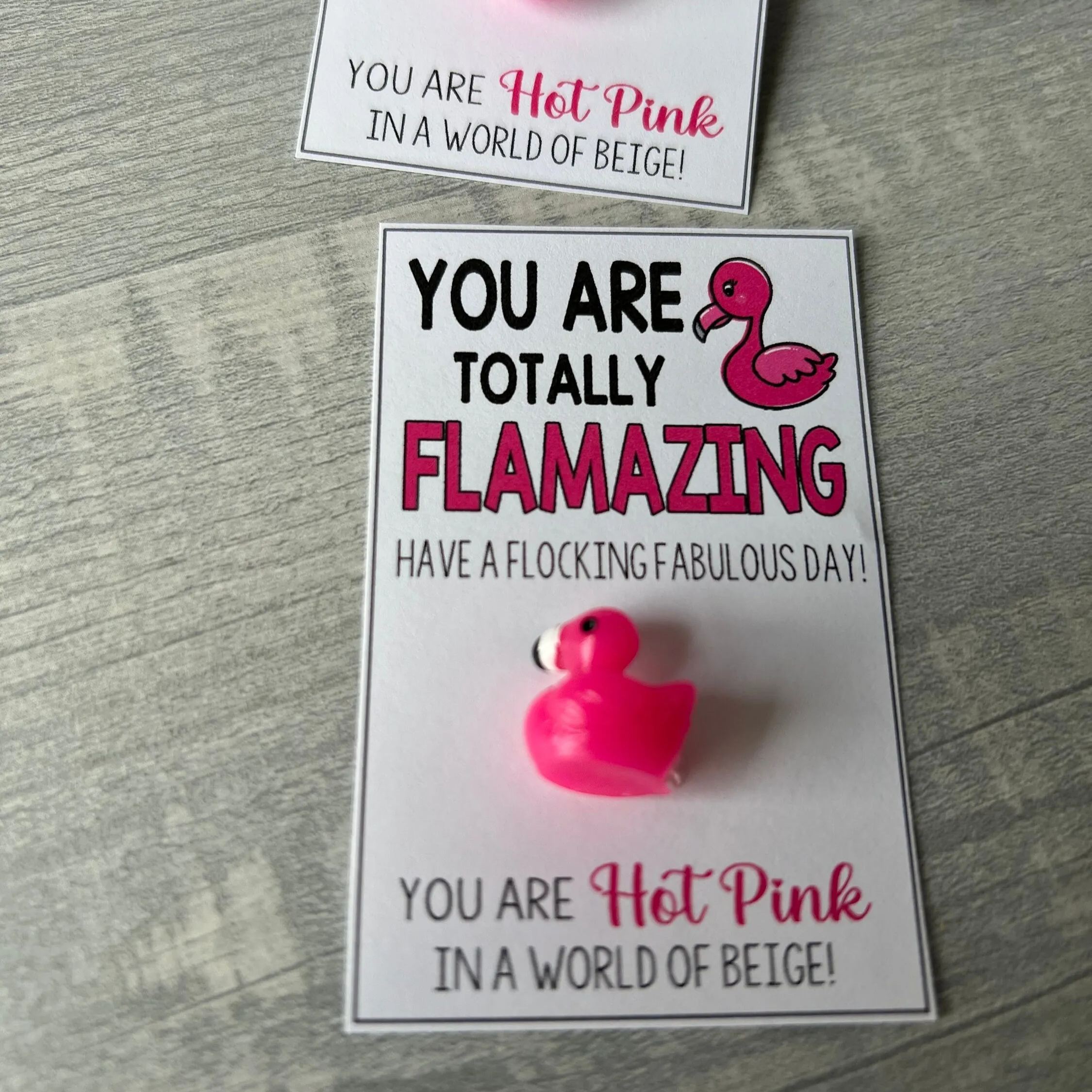 Mini Flamingo Gift Bag