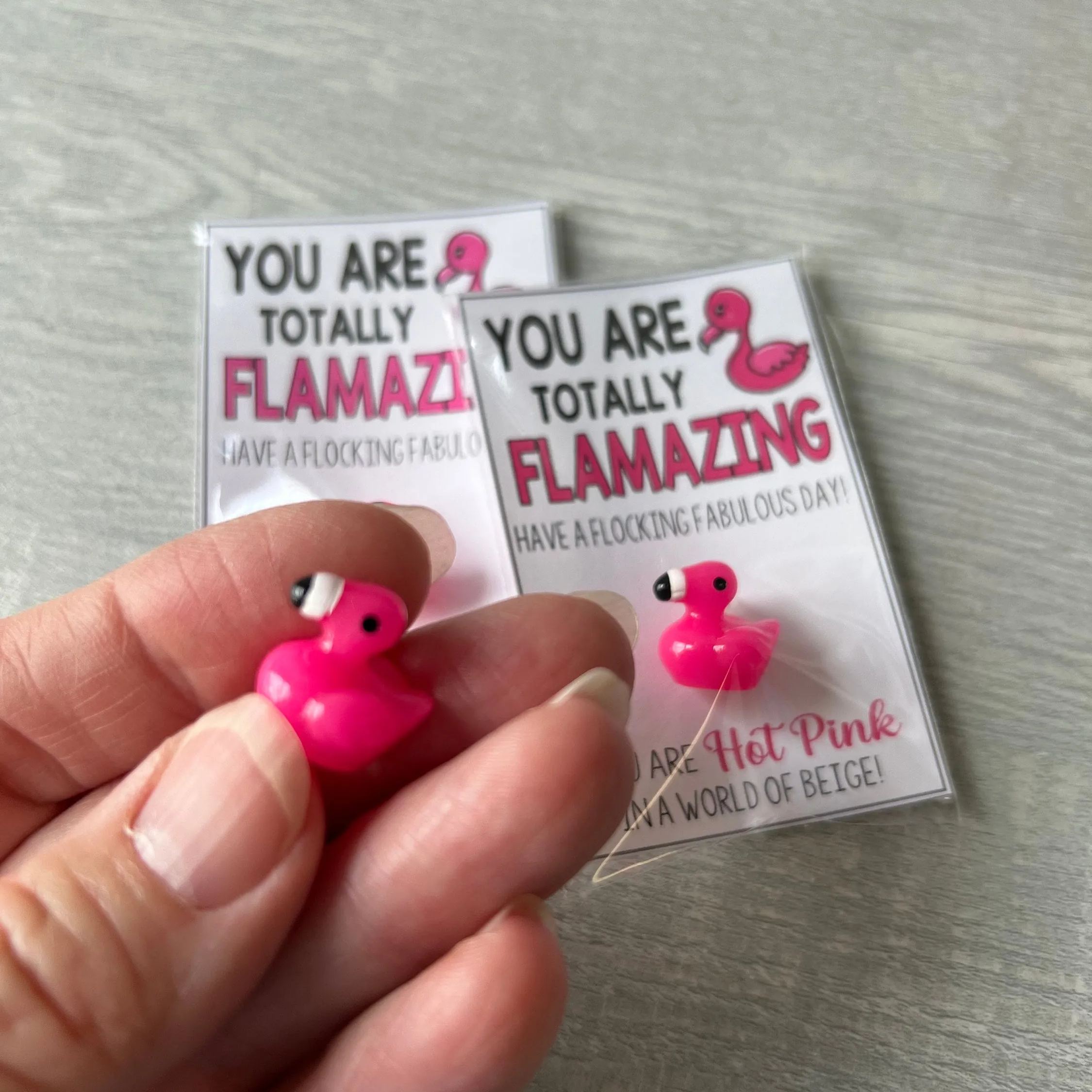 Mini Flamingo Gift Bag