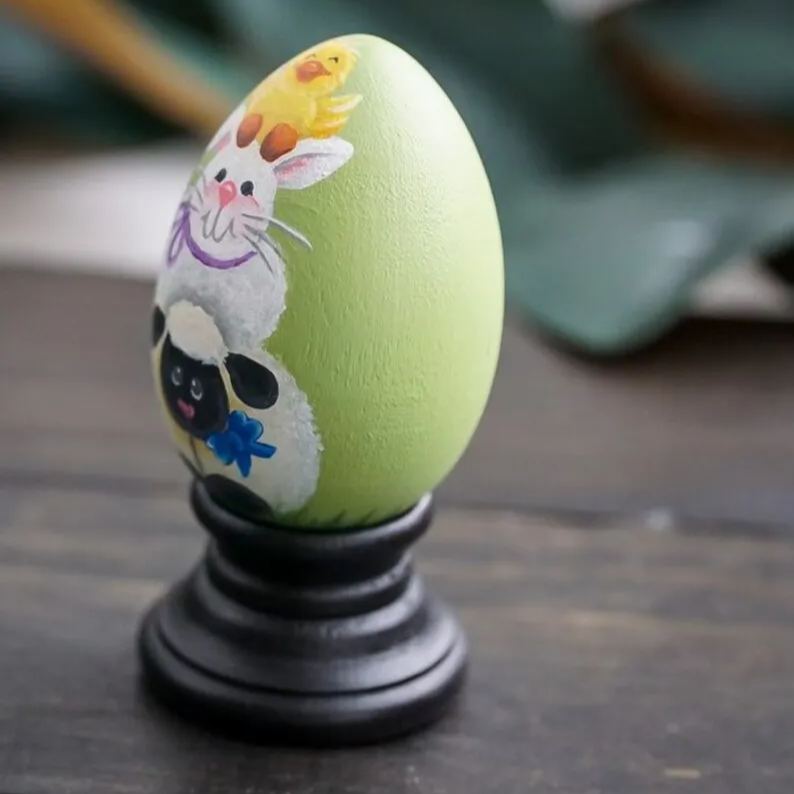🔥🔥2026 Easter Gift 50% Off - Wooden Easter Egg