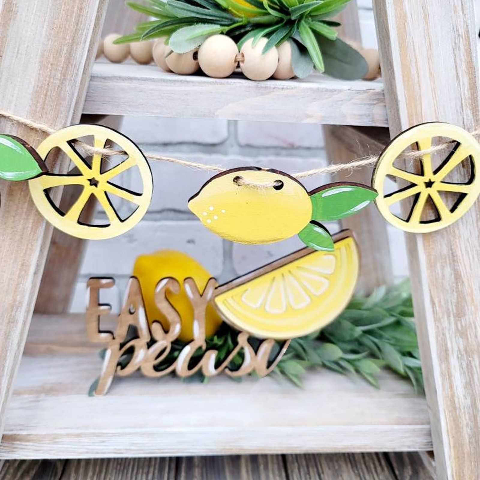 🍋Refreshing Lemon Tray Decor Set🎉