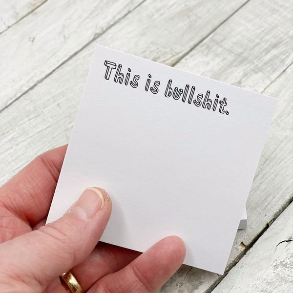 To Do List Notepad | Funny Stationery