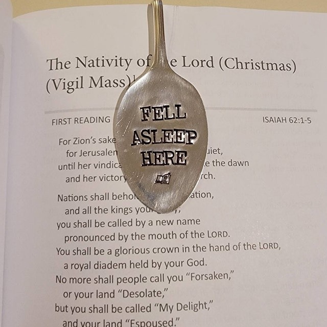 Funny Spoon Bookmark-the perfect gift for a bookworm